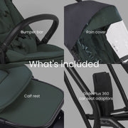 Silver Cross Nia Compact Stroller - Conifer