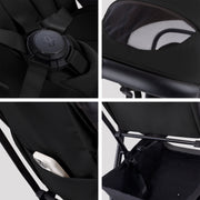 Silver Cross Nia Compact Stroller - Onyx