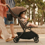Silver Cross Nia Stroller with Carrycot - Chocolate