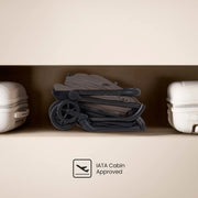 Silver Cross Nia Stroller with Carrycot - Chocolate