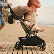 Silver Cross Nia Stroller with Carrycot - Onyx