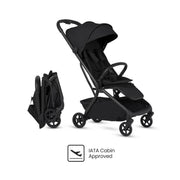 Silver Cross Nia Stroller with Carrycot - Onyx
