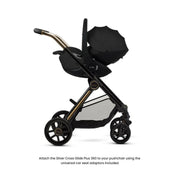 Silver Cross Reef 2 Special Edition Travel System Ultimate 360 Family Car Seat Bundle (12 piece) - Espresso
