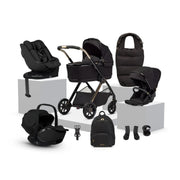 Silver Cross Reef 2 Special Edition Travel System Ultimate 360 Family Car Seat Bundle (12 piece) - Espresso