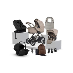 Silver Cross Reef 2 Special Edition Travel System Ultimate 360 Family Car Seat Bundle (12 piece) - Frappe