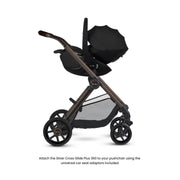 Silver Cross Reef 2 Special Edition Travel System Ultimate 360 Family Car Seat Bundle (12 piece) - Ganache