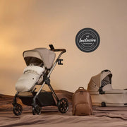 Silver Cross Reef 2 Special Edition Travel System Ultimate 360 Infant Carrier Bundle (11 piece) - Frappe
