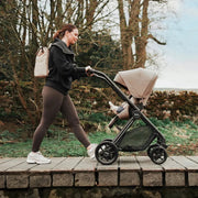 Silver Cross Reef 2 Travel System Ultimate 360 Family Car Seat Bundle (12 piece) - Mocha