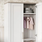 Silver Cross Valencia Wardrobe - White