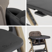 Silver Cross Nest & Nurture Highchair - Biscuit