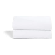 Snuz Crib 2 Pack Fitted Sheets - White