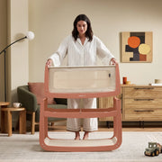 Snuz SnuzPod5 Bedside Crib - Terracotta