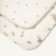 Tutti Bambini Bedside Crib Fitted Sheets 2pk - Cocoon