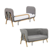 Tutti Bambini CoZee XL Complete Birth to 4+ Years Package - Oak/Charcoal