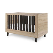 Tutti Bambini Cot Bed Distressed Oak / Slate Grey