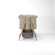 Tutti Bambini Cozee Air 2 Bedside Crib - Soft Walnut/Cocoa