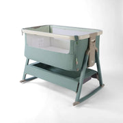 Tutti Bambini Cozee Air 2 Bedside Crib - Whitewash/Kelp