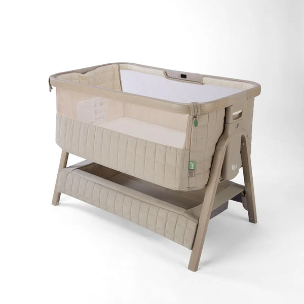 Tutti Bambini Cozee Sense Bedside Crib - Walnut - OPEN BOX