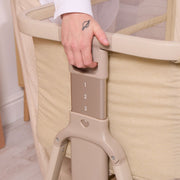 Tutti Bambini Cozee Zen Bedside Crib - Sand