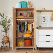 Tutti Bambini Fika 3pc Room Set - White/Light Oak