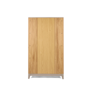 Tutti Bambini Halle Wardrobe - Golden Oak / Mushroom