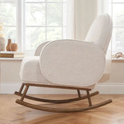 Tutti Bambini Micah Rocking Chair & Footstool - Fresh Cream