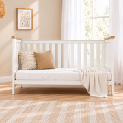 Tutti Bambini Misha Cot Bed White/Golden Oak