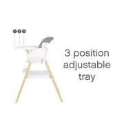 Tutti Bambini Nova Evolutionary Highchair - Black