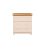 Tutti Bambini Rio 3 Piece Nursery Furniture Set - Cashmere/Honey Oak