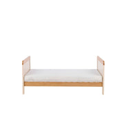 Tutti Bambini Rio Cot Bed with Cot Top Changer & Mattress - Cashmere/Honey Oak