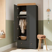 Tutti Bambini Rio Room Set - Slate Grey/Oak