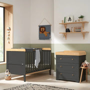 Tutti Bambini Rio Room Set - Slate Grey/Oak