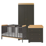 Tutti Bambini Rio Room Set - Slate Grey/Oak