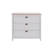 Tutti Bambini Verona 2 Piece Room Set - Dove Grey/Oak