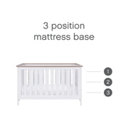 Tutti Bambini Verona 2 Piece Room Set - White/Oak