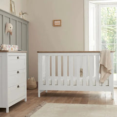 Tutti Bambini Verona 2 Piece Room Set - White/Oak