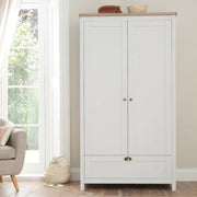 Tutti Bambini Verona 3 Piece Room Set - White/Oak