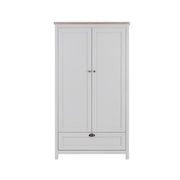 Tutti Bambini Verona 3pc Room Set with Pocket Sprung Mattress - Dove Grey/Oak