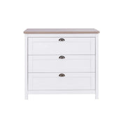 Tutti Bambini Verona 3pc Room Set with Pocket Sprung Mattress - White/Oak