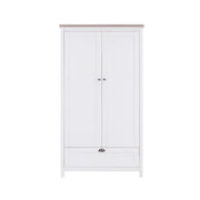 Tutti Bambini Verona 3pc Room Set with Pocket Sprung Mattress - White/Oak