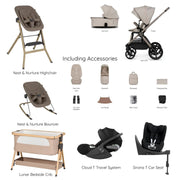 Venicci All Stage Bundle - Pebble