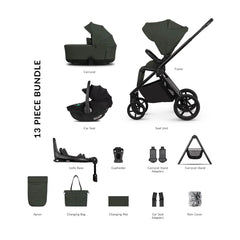 Venicci Claro 2 - 4in1 Plus Tiago Bundle - Forest
