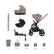Venicci Claro 2 - 4in1 Tiago Bundle - Almond
