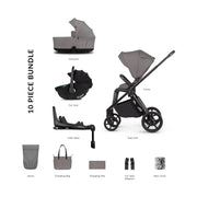 Venicci Claro 2 - 4in1 Tiago Bundle - Fog