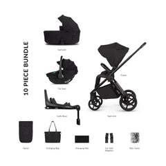 Venicci Claro 2 - 4in1 Tiago Bundle - Noir