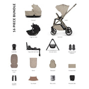 Venicci Tila 4 in 1 Plus Ultimate Bundle - Latte