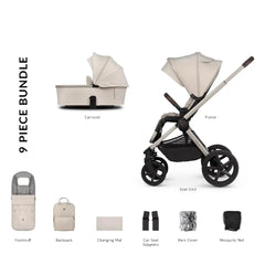 Venicci Upline 2 2 In 1 Bundle - Stone Beige