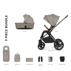 Venicci Upline 2 2 In 1 Bundle - Taupe