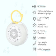 Zello Portable White Noise Machine Pro Max