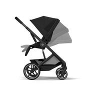 Cybex Balios S Lux Pushchair & Carrycot - Moon Black